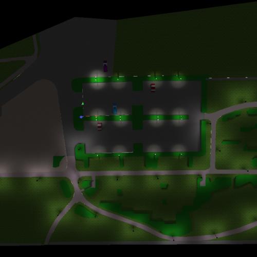Belysning av kyrkor och kyrkogårdar - 3D-modell - Galleribild 1