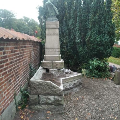 Säkring av kulturhistoriska gravstenar på Solbjerg Park kyrkogård i Köpenhamn - Efter